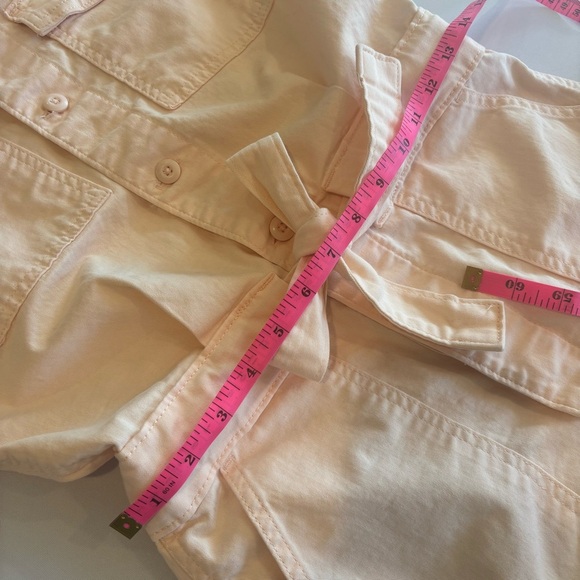 LEVI’S Pale Peach Women’s Button Down Romper with Pockets and Collar Size XS‎ - Picture 11 of 16